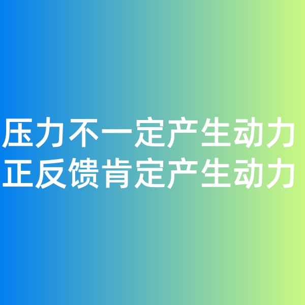 鈀碳回收日記, 壓力不一定產(chǎn)生動(dòng)力，正反饋一定產(chǎn)生動(dòng)力
